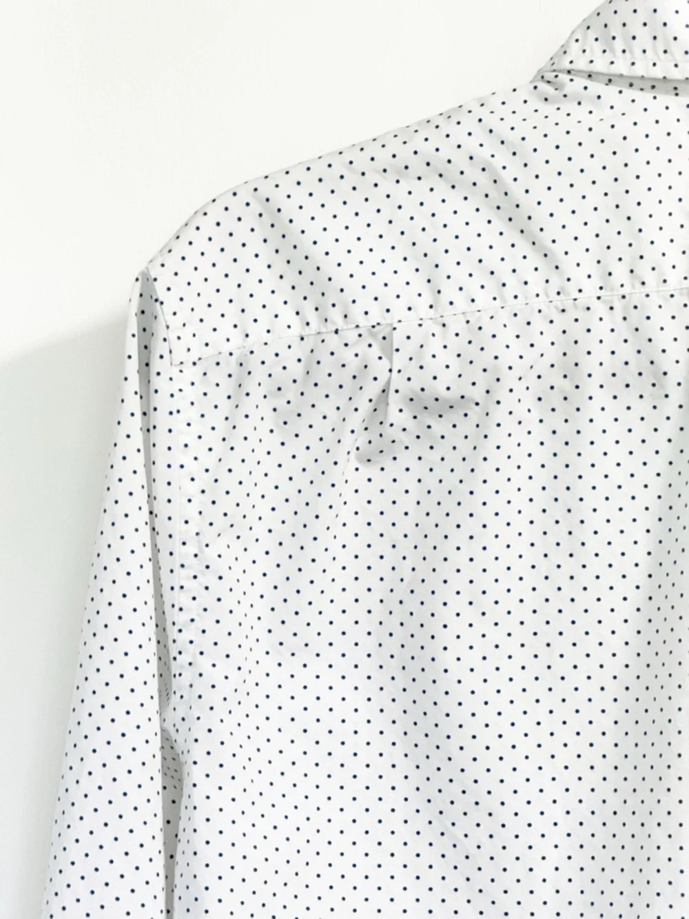 J.Crew Thompson Shirtings Polka Dot Shirt Men’s M 15-15.5 Cotton